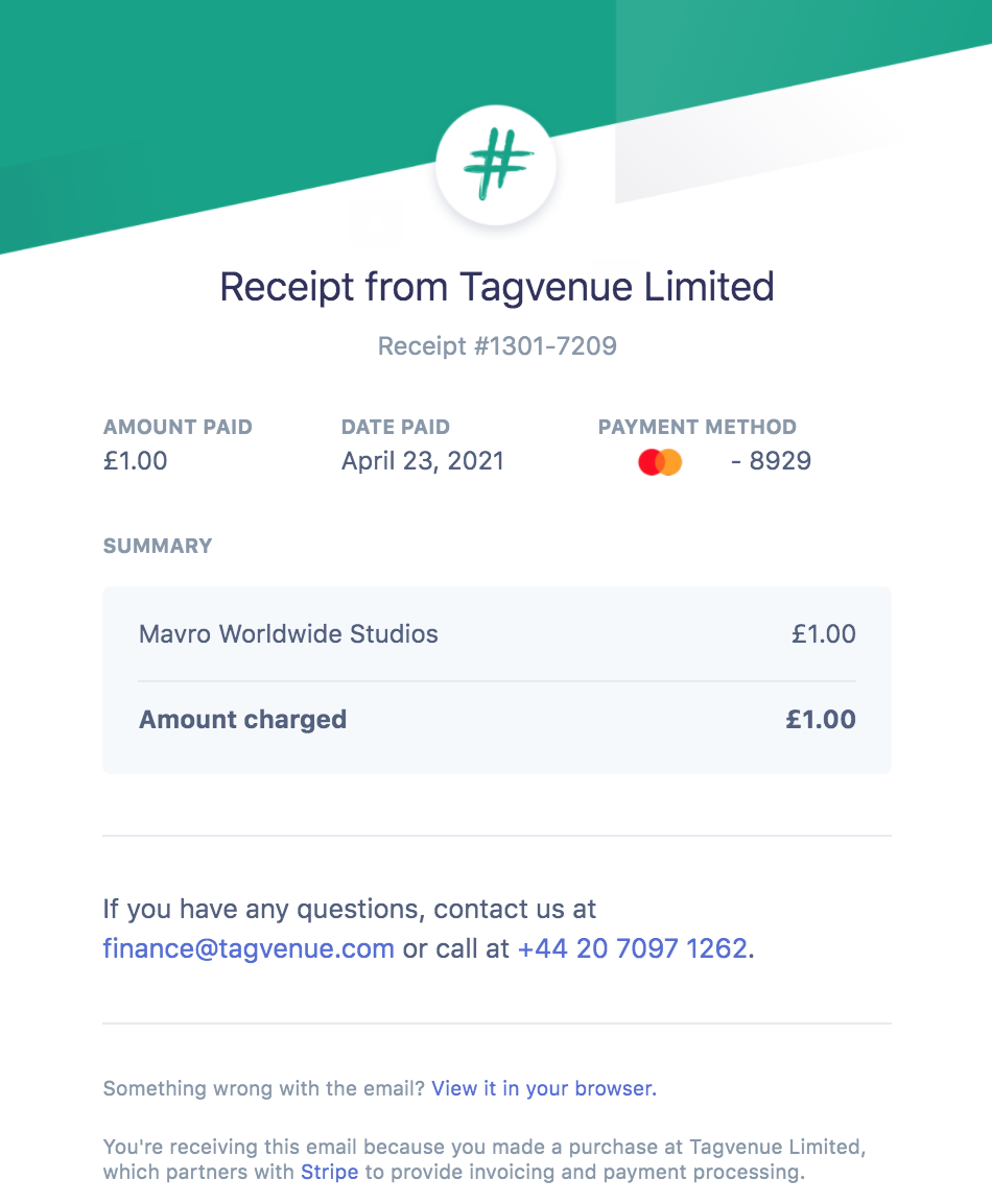 how-can-i-get-a-receipt-for-my-booking-tagvenue